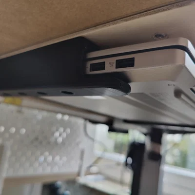 Giá Treo Laptop Dưới Bàn Loại Bền Chắc (Rugged Underdesk Laptop Mount)