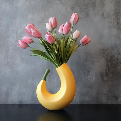 Banana Vase – Bình hoa chuối vui nhộn
