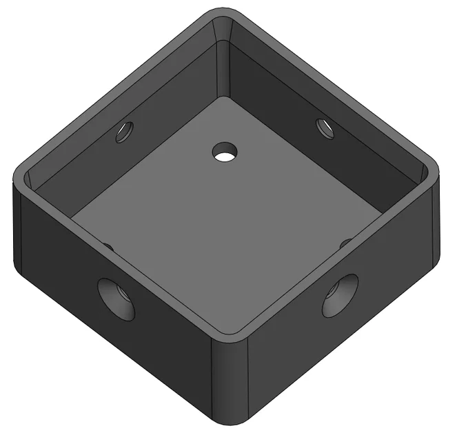 Chân adapter bàn IKEA Lack cho bánh xe caster IKEA Alex - Image 4