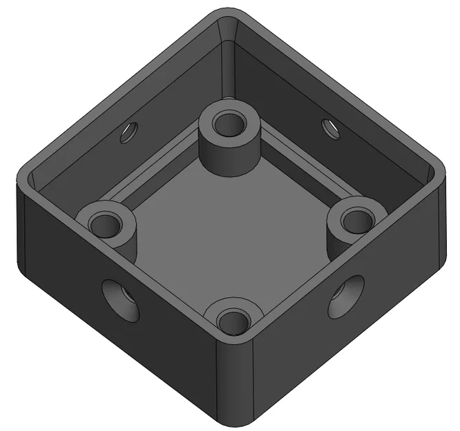 Chân adapter bàn IKEA Lack cho bánh xe caster IKEA Alex - Image 5