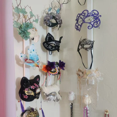 Giá Treo Trưng Bày Mặt Nạ Venetian Mask Display Holder