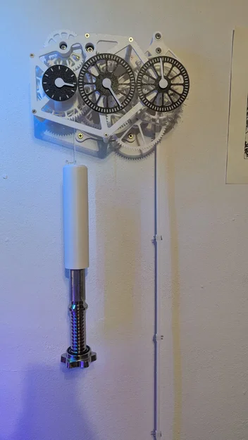 Đồng hồ cơ hoàn toàn (Fully Mechanical Clock) in 3D - Image 2