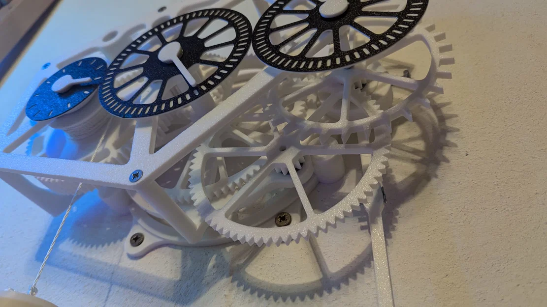 Đồng hồ cơ hoàn toàn (Fully Mechanical Clock) in 3D - Image 4