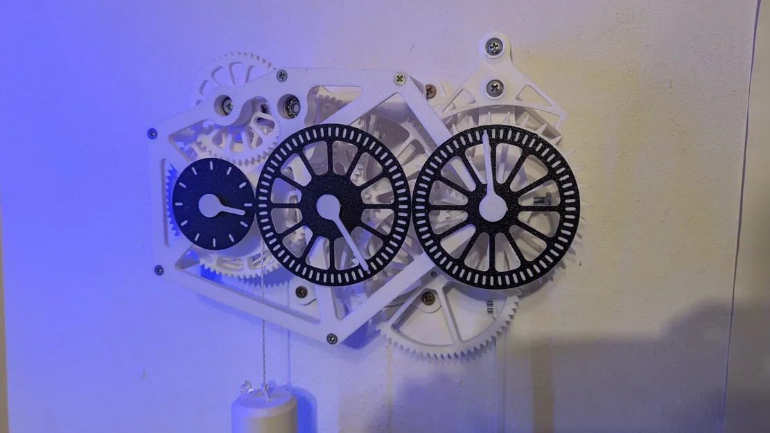 Đồng hồ cơ hoàn toàn (Fully Mechanical Clock) in 3D - Image 5