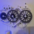 Đồng hồ cơ hoàn toàn (Fully Mechanical Clock) in 3D - Thumbnail 5