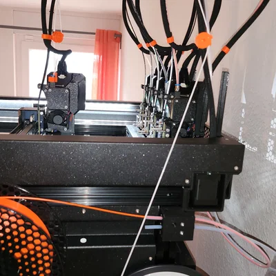 Prusa XL - Mod in TPU mềm (Soft TPU) bằng bypass con lăn