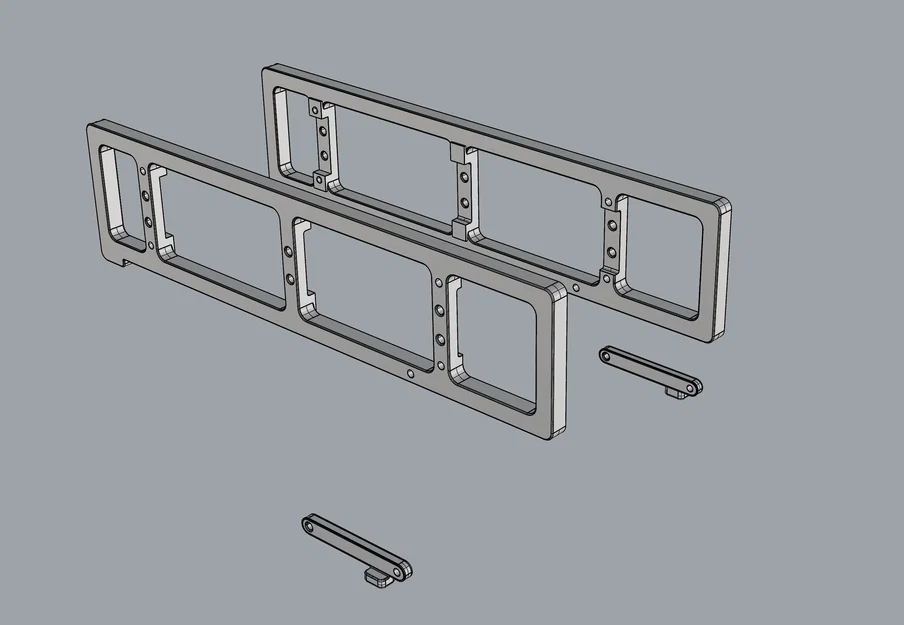 Thanh Rail Bảo Vệ Hai Bên Cho Xiegu G90 - Image 2