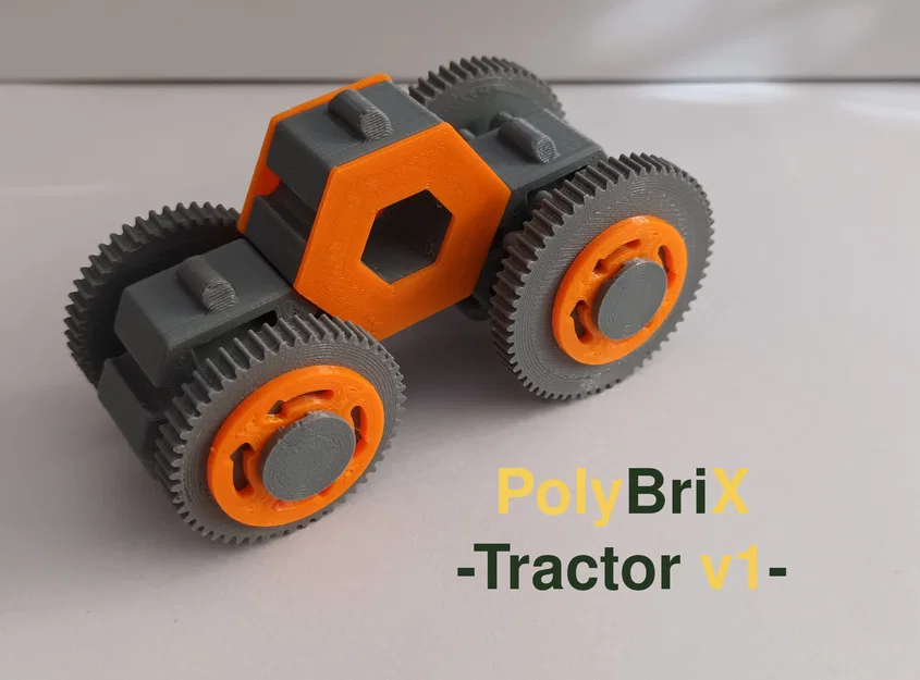 Cùng xây PolyBriX tractor (với bộ bánh xe xịn hơn) - Image 3