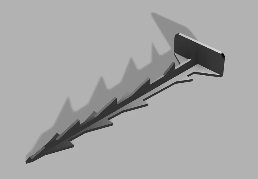 Cọc ghim đất 12cm (Ground spike) cố định bạt phủ vườn in 3D - Image 1