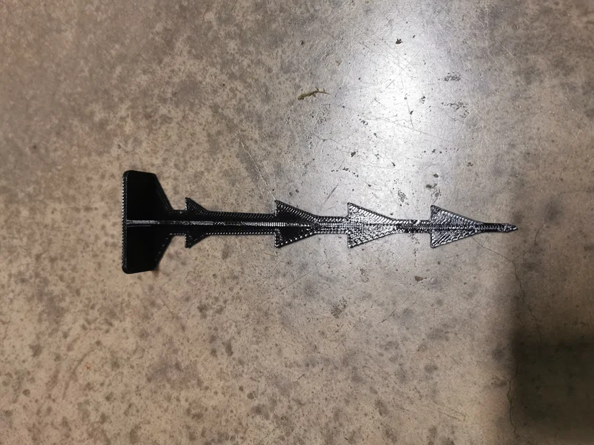 Cọc ghim đất 12cm (Ground spike) cố định bạt phủ vườn in 3D - Image 2