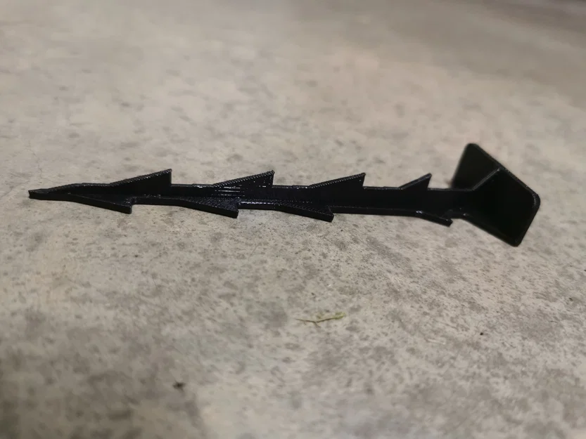 Cọc ghim đất 12cm (Ground spike) cố định bạt phủ vườn in 3D - Image 3