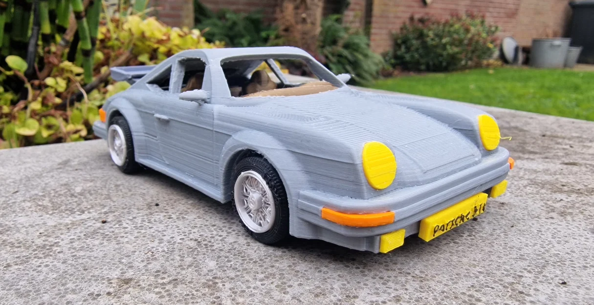 Mô hình 3D xe Porsche 911 năm 1980 thiết kế chi tiết - Image 1