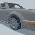 Mô hình 3D xe Porsche 911 năm 1980 thiết kế chi tiết - Thumbnail 2