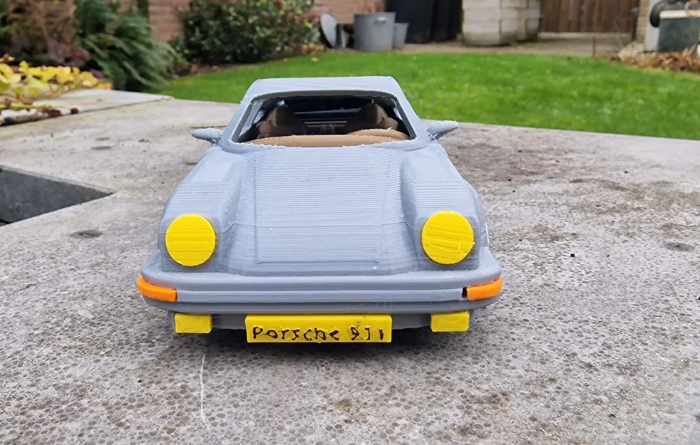 Mô hình 3D xe Porsche 911 năm 1980 thiết kế chi tiết - Image 5