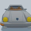 Mô hình 3D xe Porsche 911 năm 1980 thiết kế chi tiết - Thumbnail 6