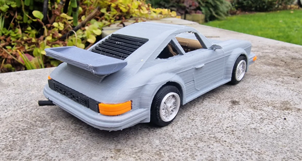 Mô hình 3D xe Porsche 911 năm 1980 thiết kế chi tiết - Image 7