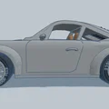 Mô hình 3D xe Porsche 911 năm 1980 thiết kế chi tiết - Thumbnail 8