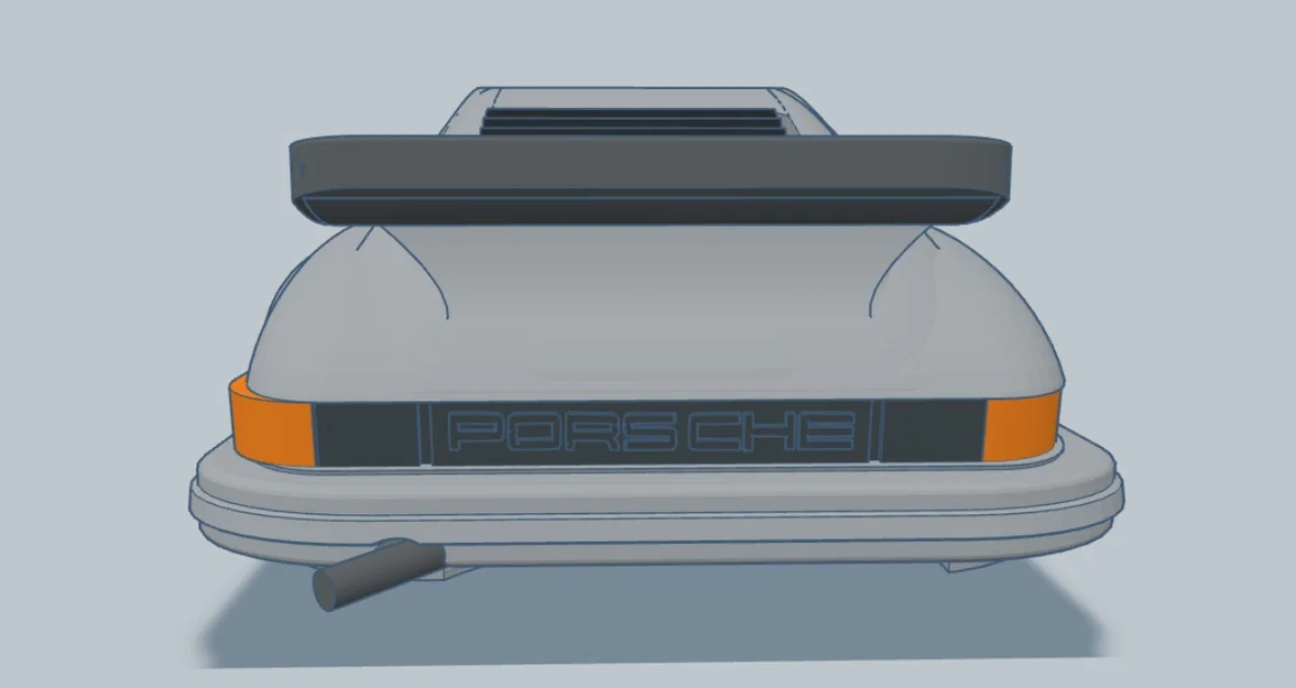 Mô hình 3D xe Porsche 911 năm 1980 thiết kế chi tiết - Image 21