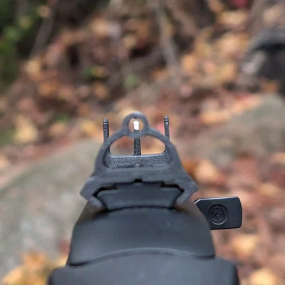 Ghost ring / peep iron sights (ngắm cơ khí) cho súng hơi hoặc súng .22