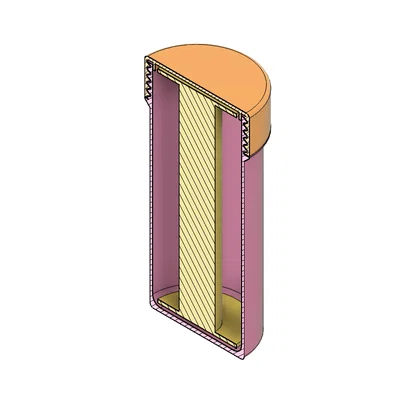 Ống đựng phim 120 (120 Film Canister) in 3D bảo vệ phim analog