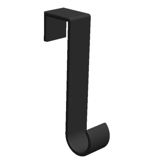 Móc treo đồ đa năng cho cánh cửa tủ (Thiết kế đơn giản, dễ in 3D) - Image 2