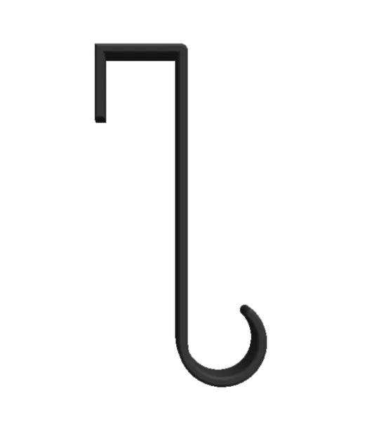 Móc treo đồ đa năng cho cánh cửa tủ (Thiết kế đơn giản, dễ in 3D) - Image 3