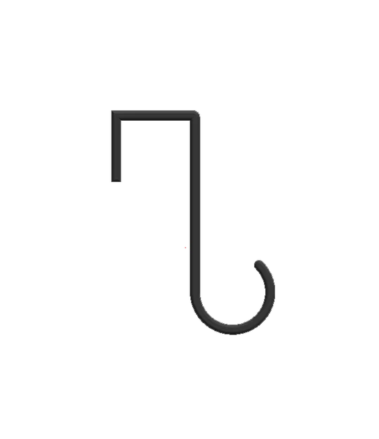 Móc treo đồ đa năng cho cánh cửa tủ (Thiết kế đơn giản, dễ in 3D) - Image 4