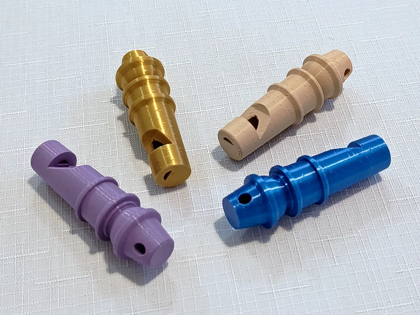 Nice Whistle: Còi thổi in 3D nhỏ gọn, thiết kế tinh tế - Image 1