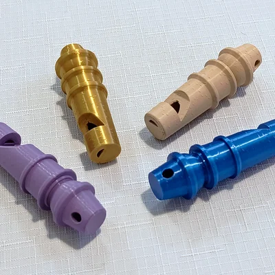 Nice Whistle: Còi thổi in 3D nhỏ gọn, thiết kế tinh tế