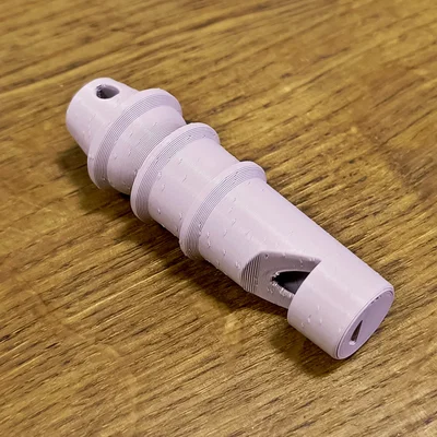 Nice Whistle: Còi thổi in 3D nhỏ gọn, thiết kế tinh tế