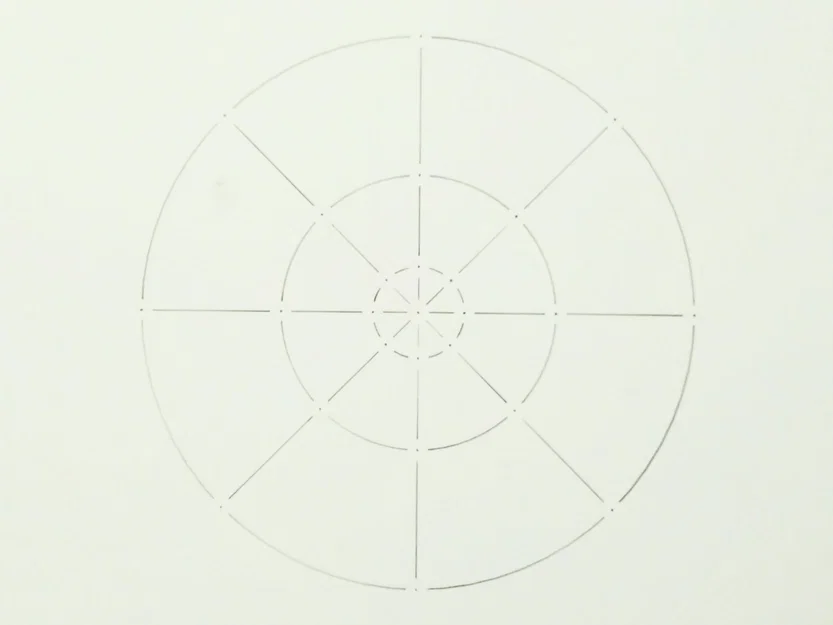 Khuôn vẽ Mandala đa năng (Universal Mandala Template) bằng 3D Printing - Image 3