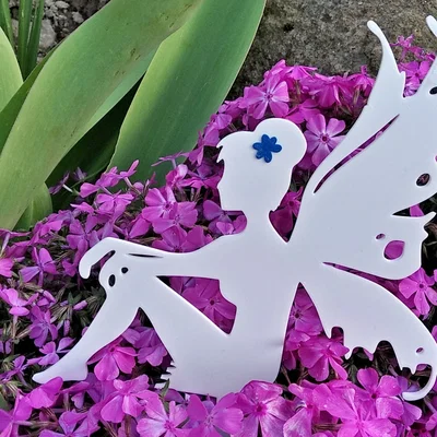 Mô hình Nàng tiên nghỉ ngơi (Resting Fairy) trang trí vườn 3D
