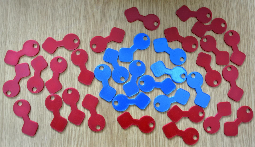 Chìa khóa nhựa 3D cho xe đẩy siêu thị - Tiện lợi, in nhanh - Image 2