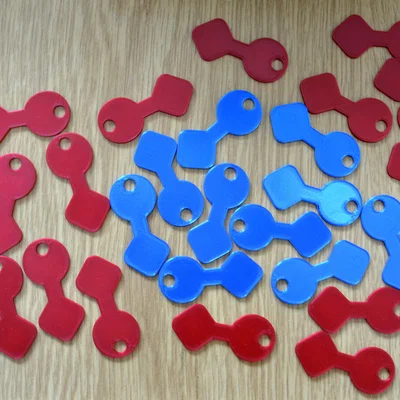 Chìa khóa nhựa 3D cho xe đẩy siêu thị - Tiện lợi, in nhanh