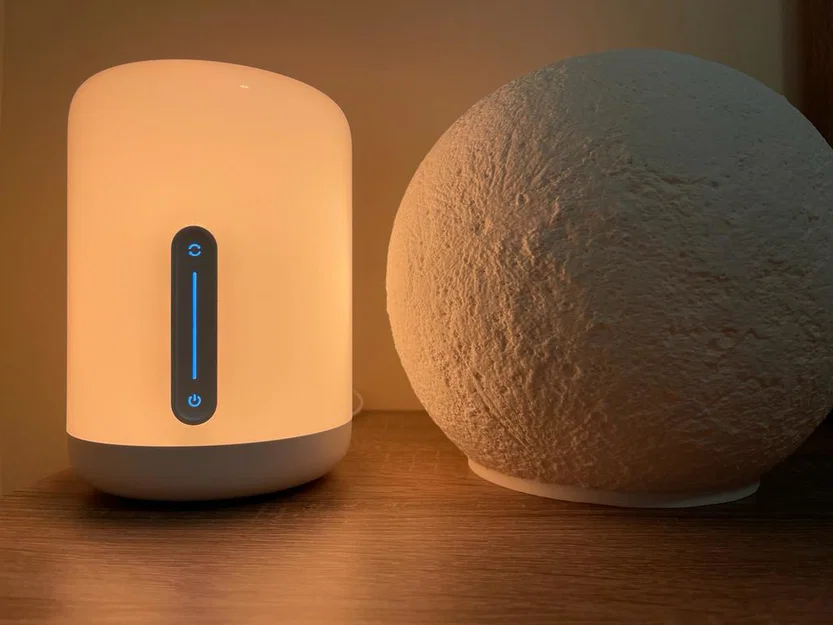 Chụp đèn mặt trăng cho Xiaomi Bedside Lamp (Moon Cover) - Image 1