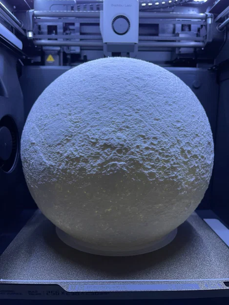 Chụp đèn mặt trăng cho Xiaomi Bedside Lamp (Moon Cover) - Image 7