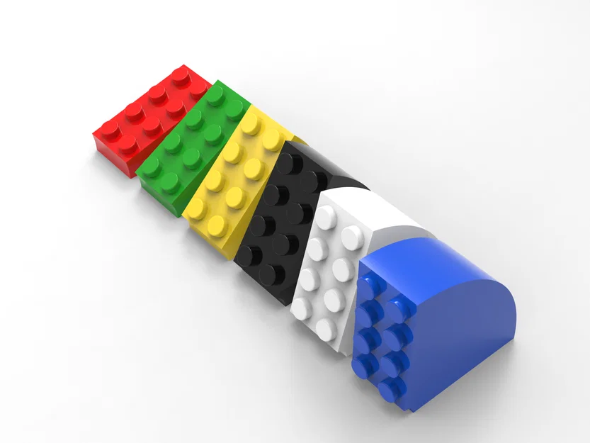 Bộ sưu tập gạch lắp ghép LEGO với nhiều góc nghiêng độc đáo (15-90 độ) - Image 2