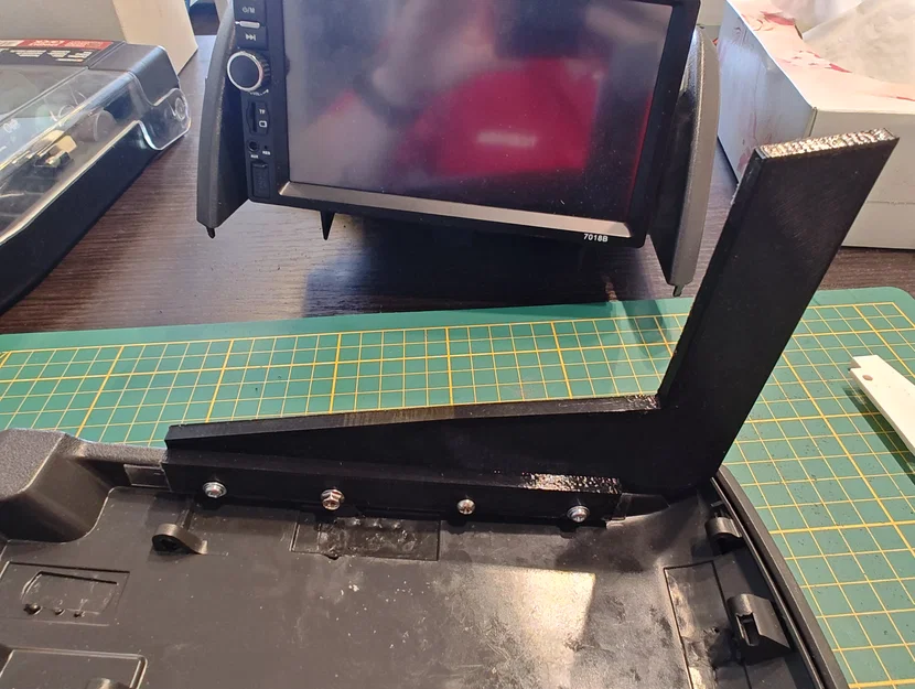 Giá đỡ lắp màn hình radio 7 inch cho Fiat Ducato 244 (2002-2006) - Image 2