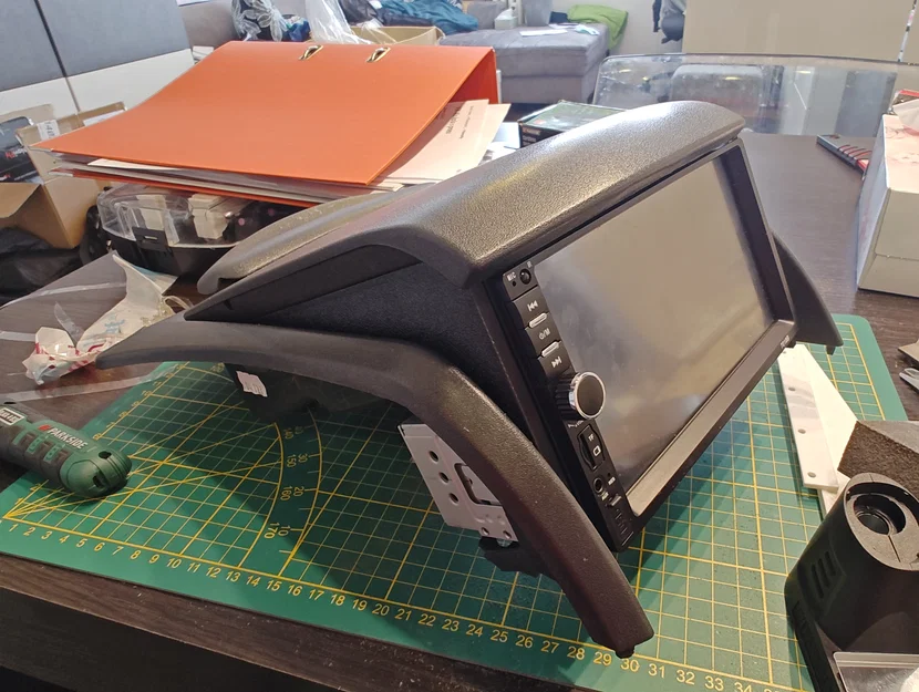 Giá đỡ lắp màn hình radio 7 inch cho Fiat Ducato 244 (2002-2006) - Image 5