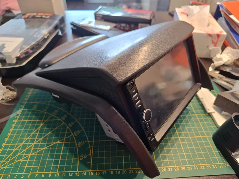 Giá đỡ lắp màn hình radio 7 inch cho Fiat Ducato 244 (2002-2006) - Image 6