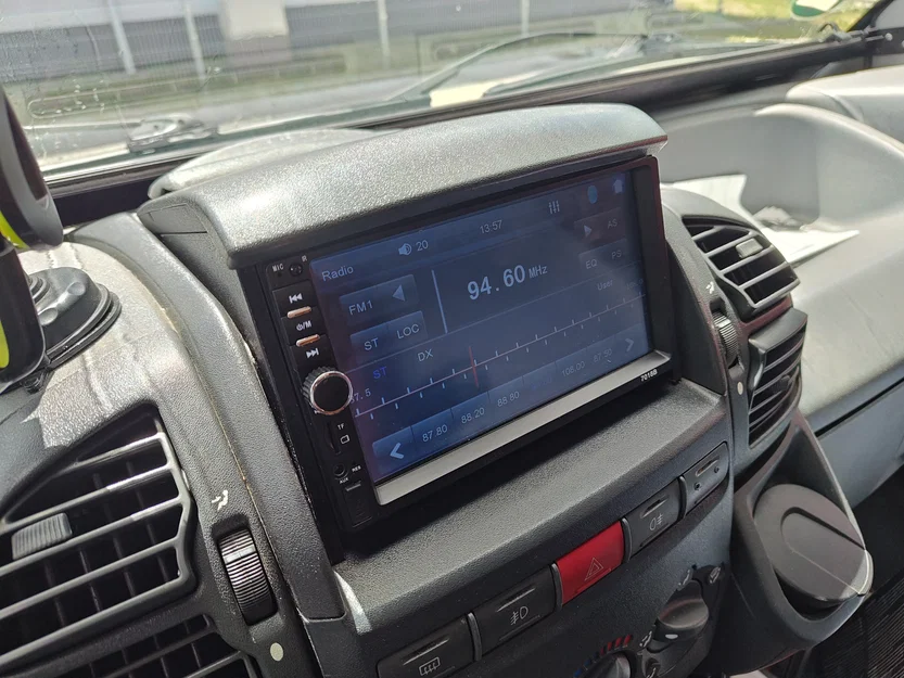 Giá đỡ lắp màn hình radio 7 inch cho Fiat Ducato 244 (2002-2006) - Image 7