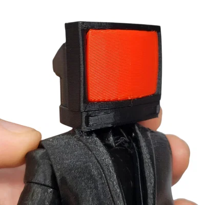 Mô hình đầu Tvman cho Dummy 13 (Tỉ lệ 120%) - Phụ kiện Skibidi Toilet