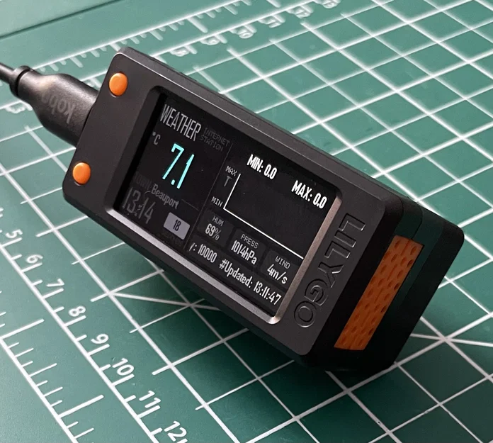 Vỏ LilyGO T-Display-S3 Shell Battery Backpack - Image 2