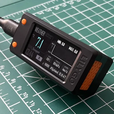 Vỏ LilyGO T-Display-S3 Shell Battery Backpack