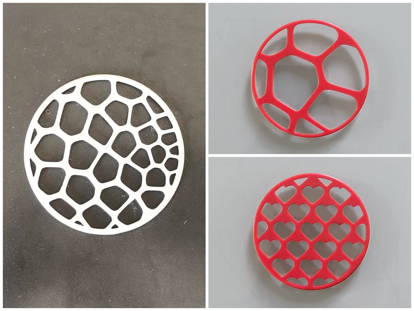 Coaster coaster - Các mẫu đế lót ly Voronoi - Image 1