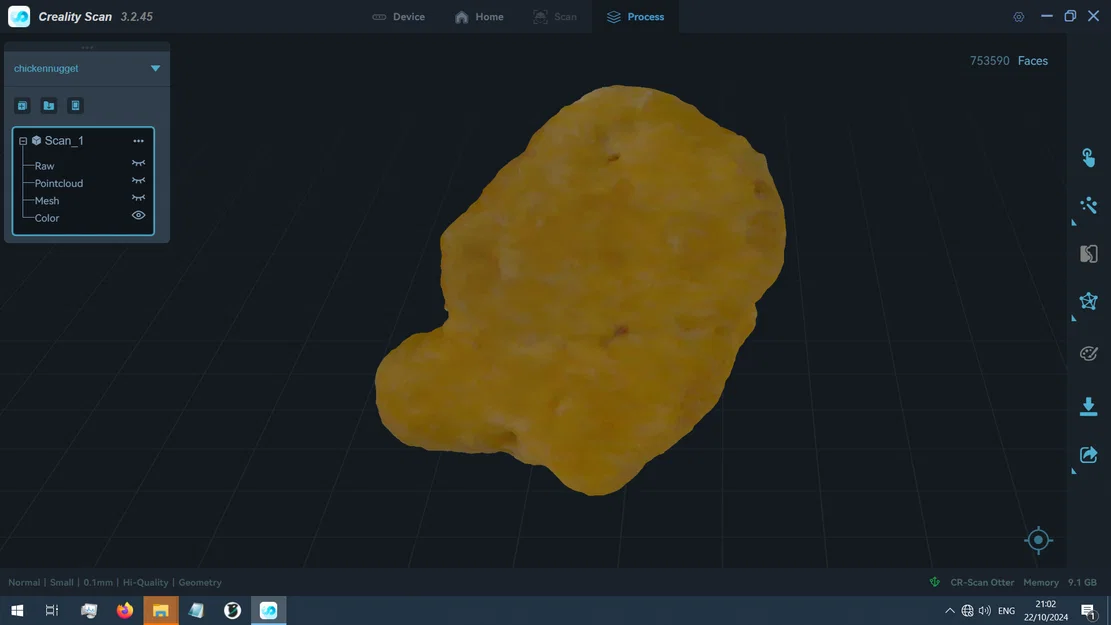 Bản quét 3D Chicken Nugget - Image 2