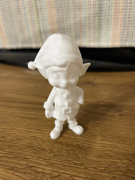 Mô hình yêu tinh Giáng sinh (Xmas Elf) trang trí và tô màu thủ công - Image 1