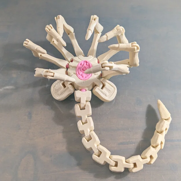 Semi-Posable Flexi Facehugger (Bản Có Khớp Tạo Dáng Một Phần) - Image 2