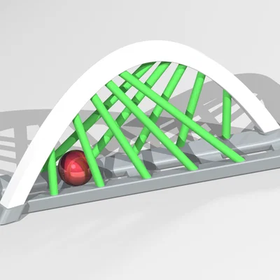 Cầu Mono Arc Bridge (Mono Arc) cho Marble Run