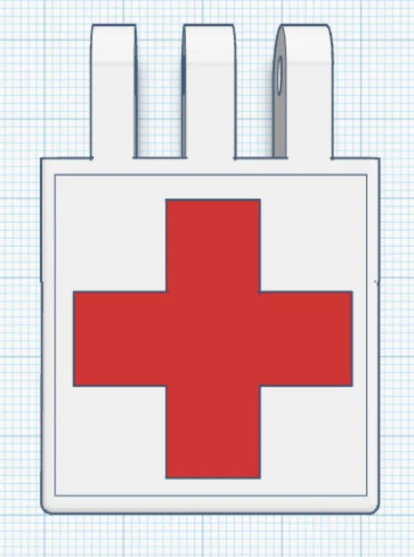 Chốt gài hộp Milwaukee Packout biểu tượng y tế (Medical Latch) - Image 4